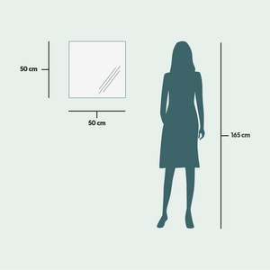 Basic wall mirror (50x50 cm)