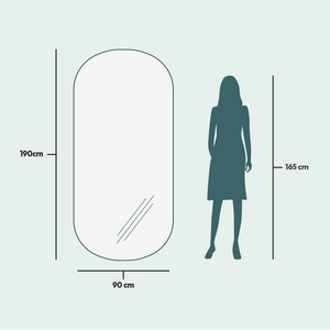 Full-Length Stream Mirror (90x190cm)
