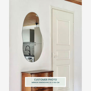 Sand wall mirror (55x100cm)