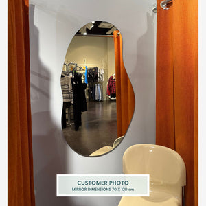 Sand wall mirror (70x120cm)