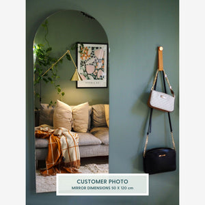 Kaari - Moderner Bogenspiegel (30x70 cm)