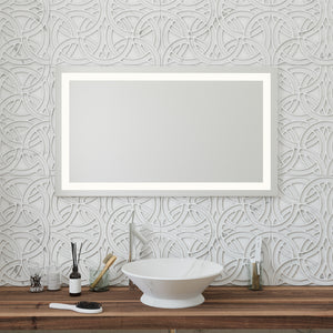 XL Mirror With LED Lights (120x70 cm)