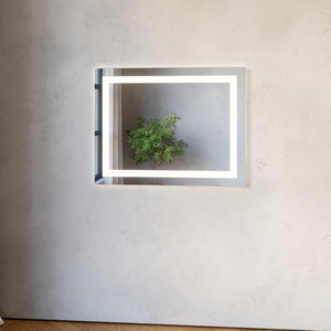 XL Mirror With LED Lights (90x70 cm)