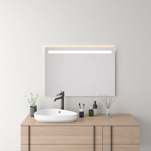 S Mirror With LED Lights (100x70 cm)