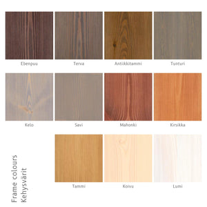 Wooden Mirror M (50x200cm)