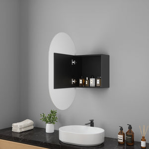 Mirror Cabinet Rounded Corner (50 cm)