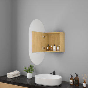 Mirror Cabinet Rounded Corner (50 cm)