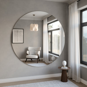 Extra-Large Round wall mirror (200cm)