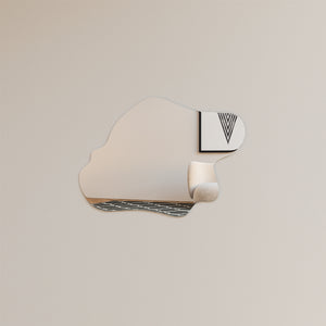 Island - Frameless Mirror (44x30cm)