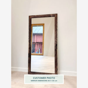 Wooden Mirror M (50x200cm)