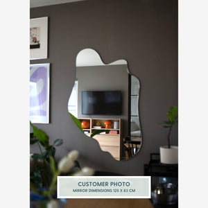 Island - Frameless Mirror (44x30cm)