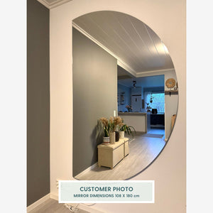 Half Moon Mirror (120x200 cm)