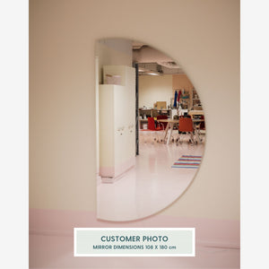 Half Moon Mirror (120x200 cm)