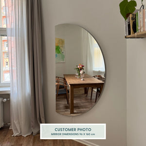 Half Moon Mirror (96x160 cm)