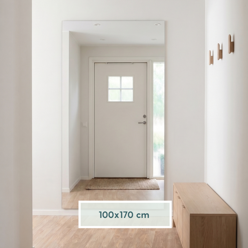 Frameless Rectangle Mirror