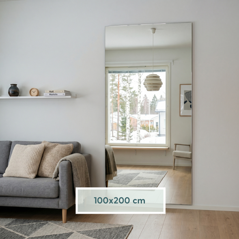 Frameless Rectangle Mirror