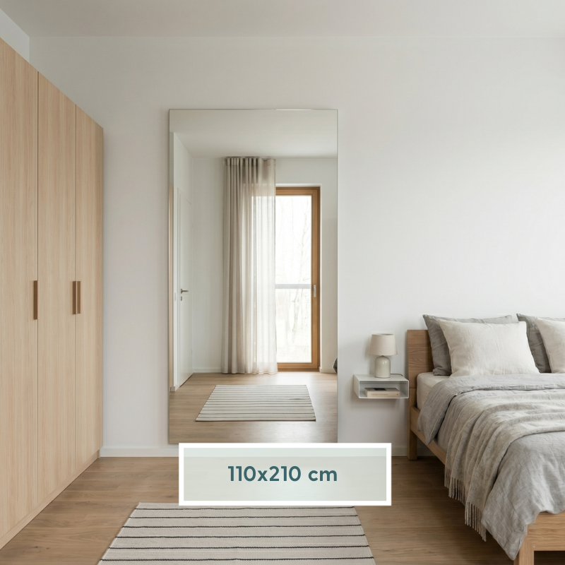 Frameless Rectangle Mirror