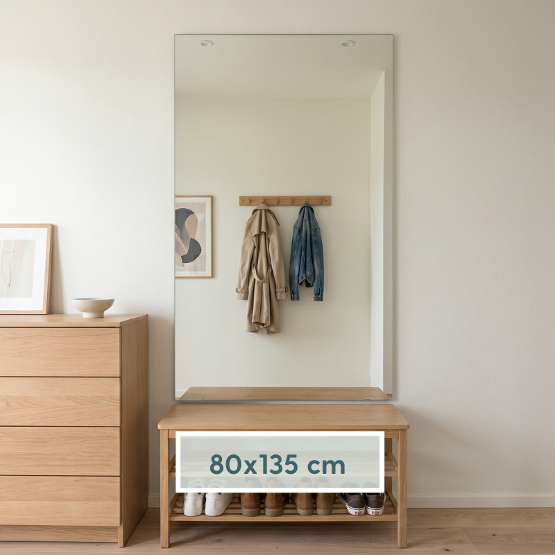 Frameless Rectangle Mirror
