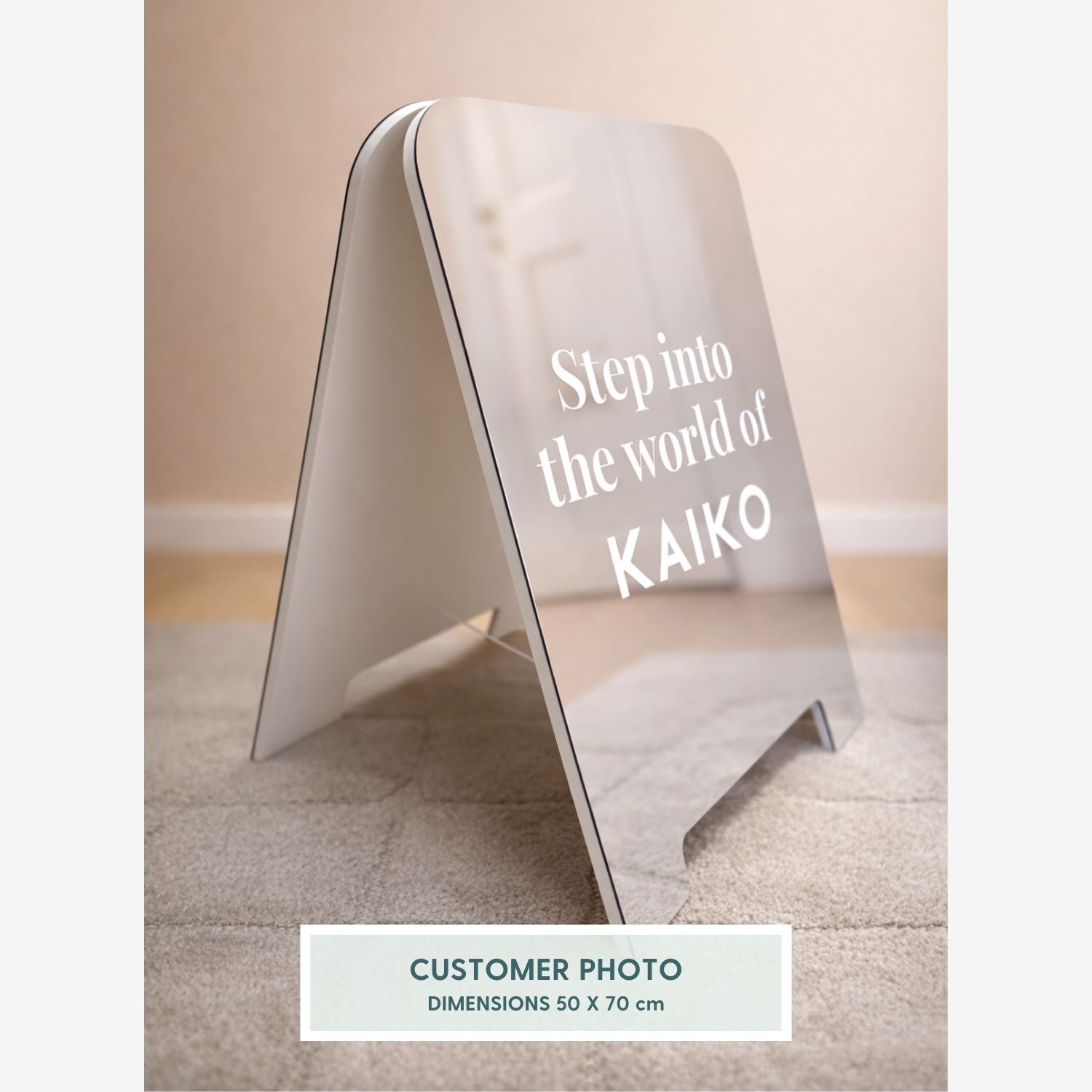 A-ramskylten (50x70 cm)