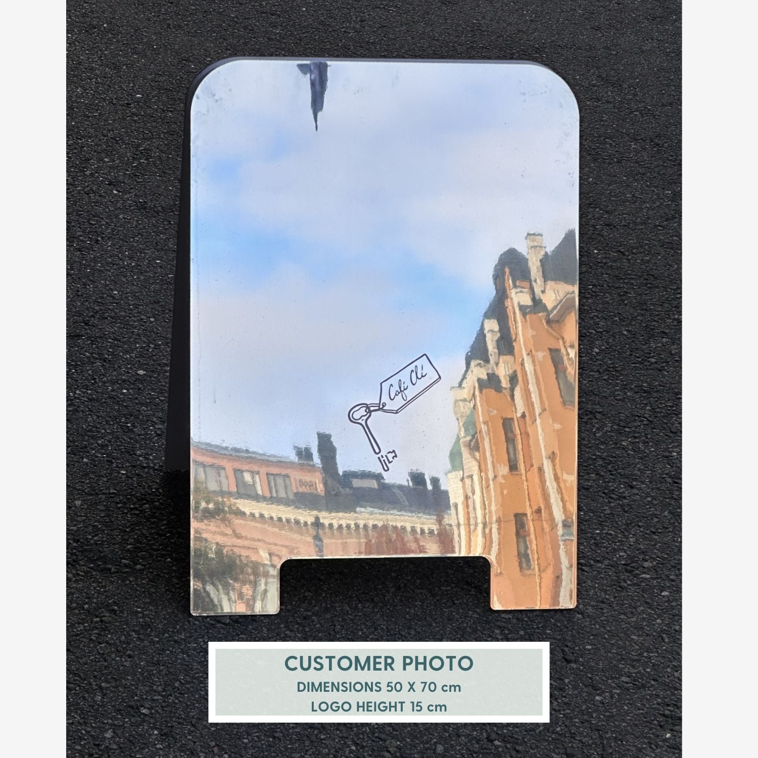 A-Frame Spiegelständer (50x70 cm)