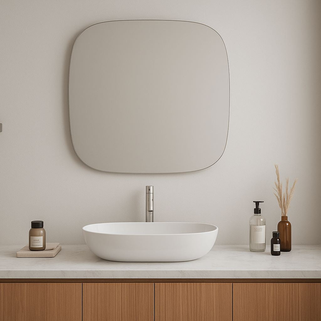 Aava väggspegel (40x40 cm)