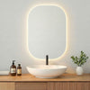 Aava wall mirror with LED lights (50x60 cm)