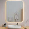 Aava wall mirror with LED lights (80x100 cm)