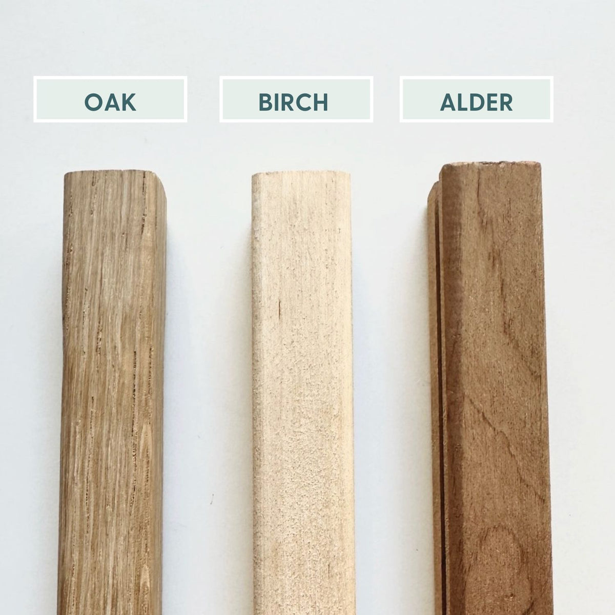 Slimline LED Mirror With With Thermo-Treated Alder Frame (50x150 cm)