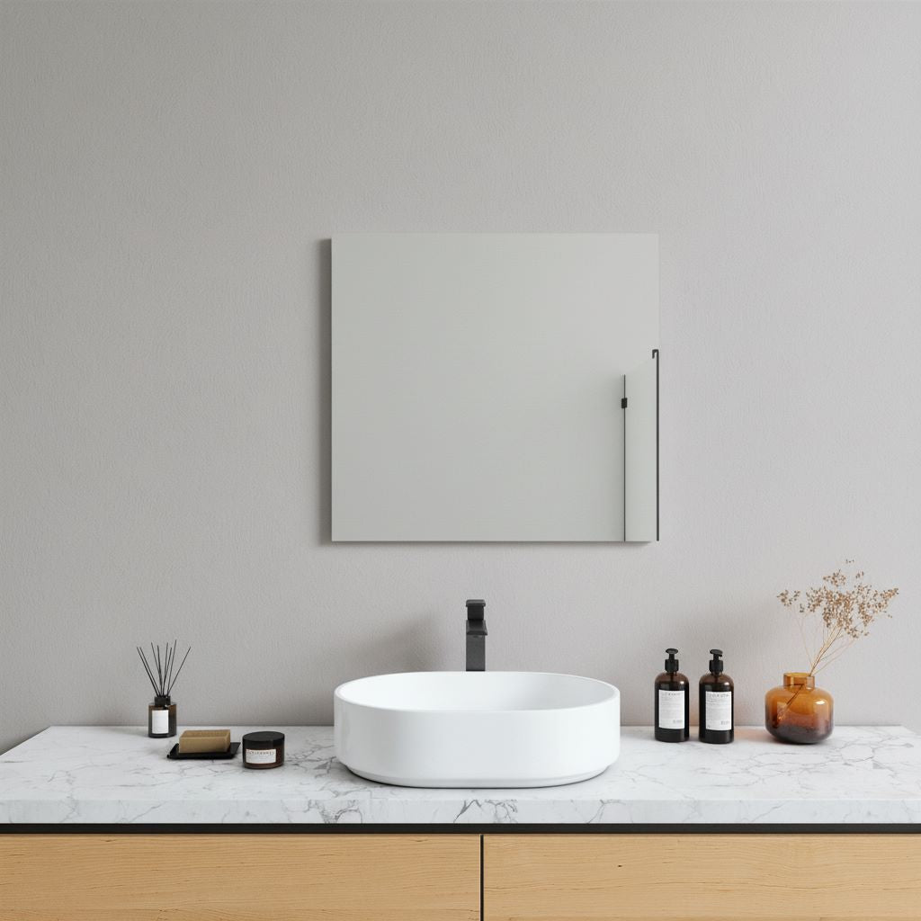 Mirror 50 Basic wall mirror (50x50 cm)– Glassfactory.fi
