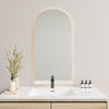 Half Arch Mirror With Lights (60x120cm)