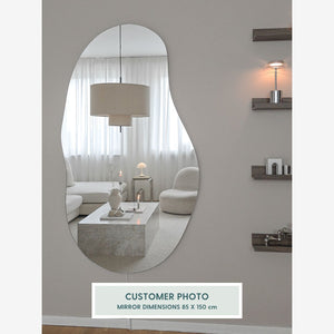 Sand wall mirror (85x150cm)