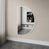 Half Moon Mirror with LED Lights (84x140cm)