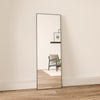 Slimline - Full Length Mirror With Black Frame (50x150cm)