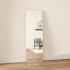 Slimline - Full Length Mirror With White Frame (50x150cm)