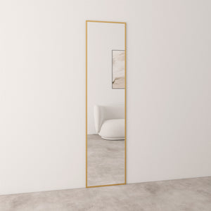 Aitta - Fullängdsspegel med Guldram (50x200cm)