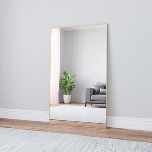 Aitta - Large Full Length Mirror With Gold Frame (80x135cm)