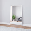 Slimline - Large Full Length Mirror With White Frame (80x135cm)