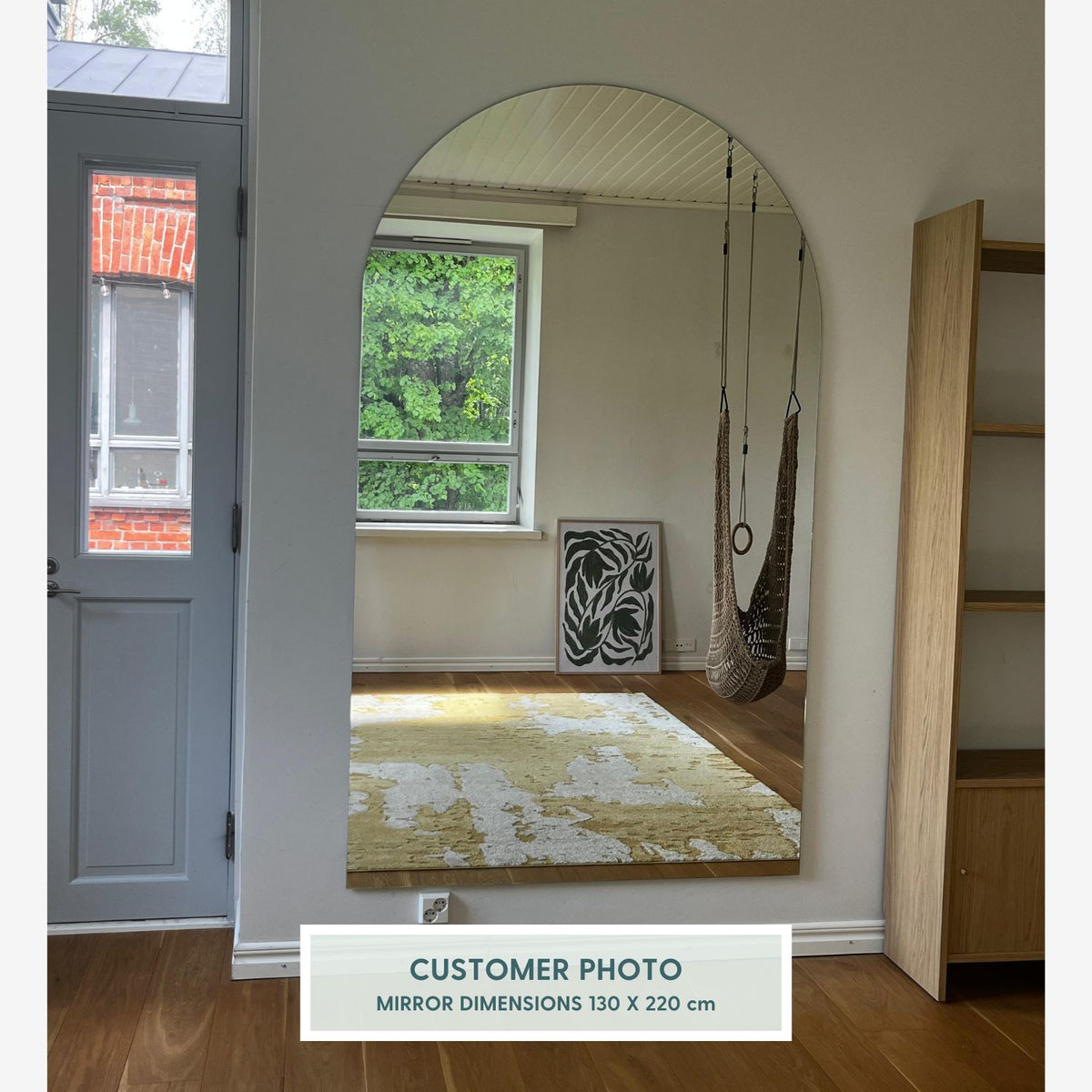 Kaari - Extra-Large Arch Mirror (130x220cm)