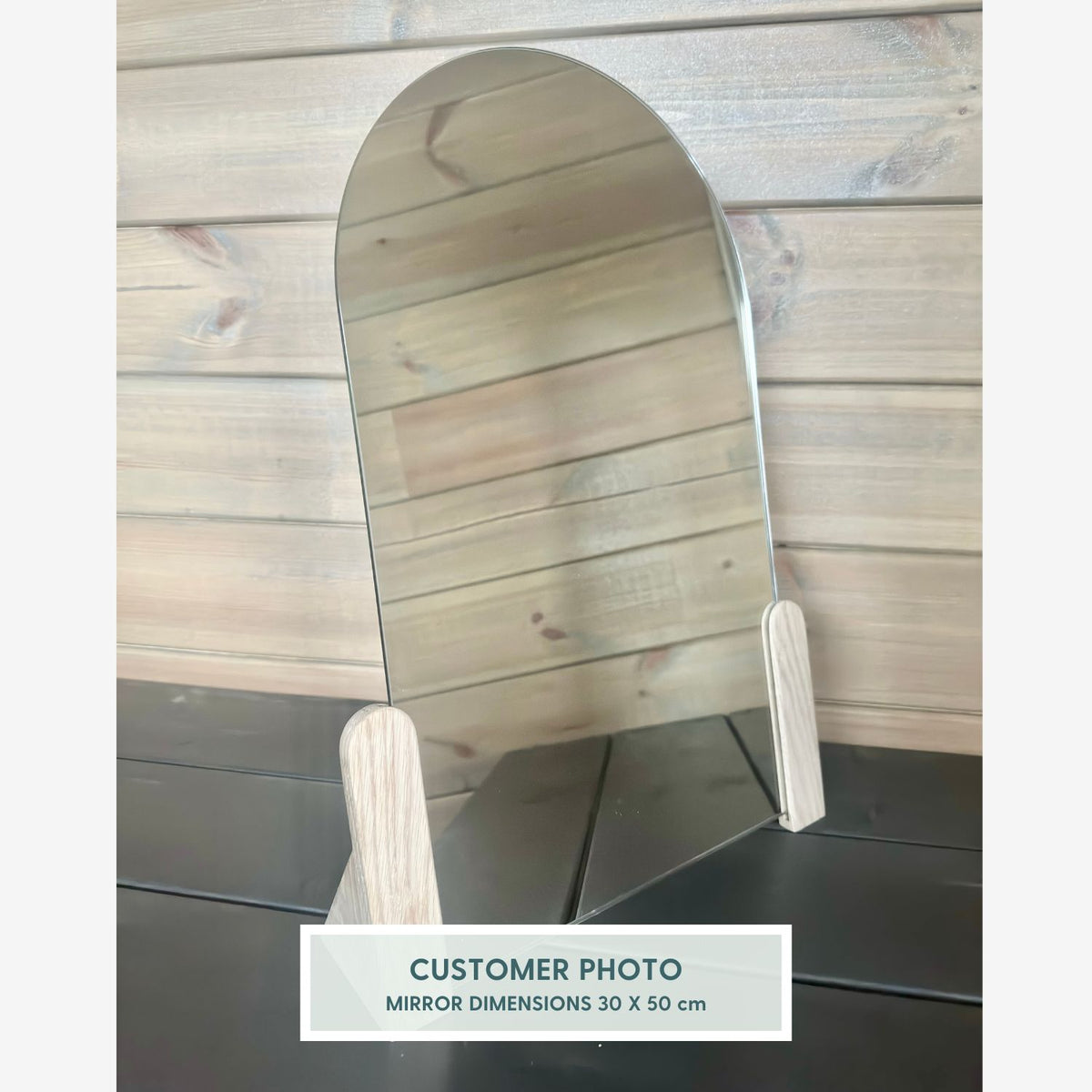 Kaari - Moderner Bogenspiegel (30x70 cm)