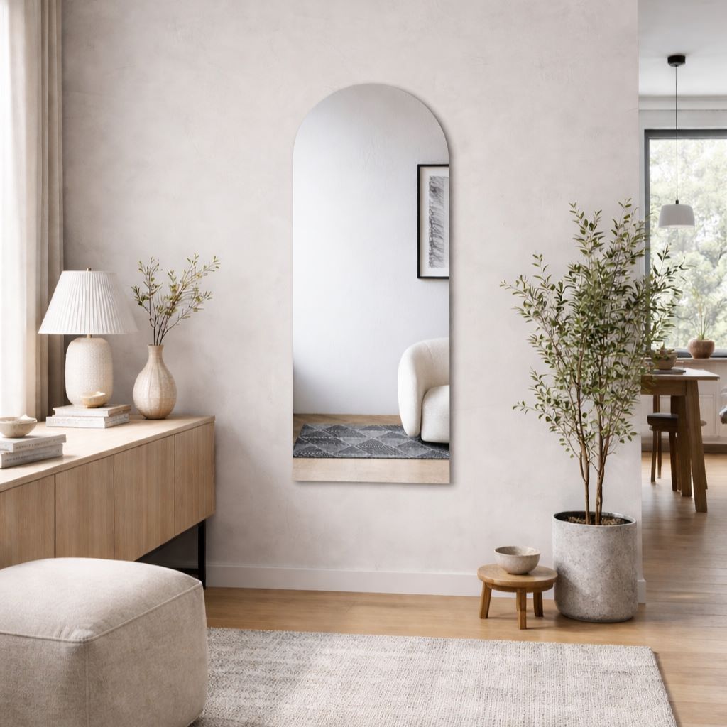 Kaari - Modern Bågspegel (60x120 cm)