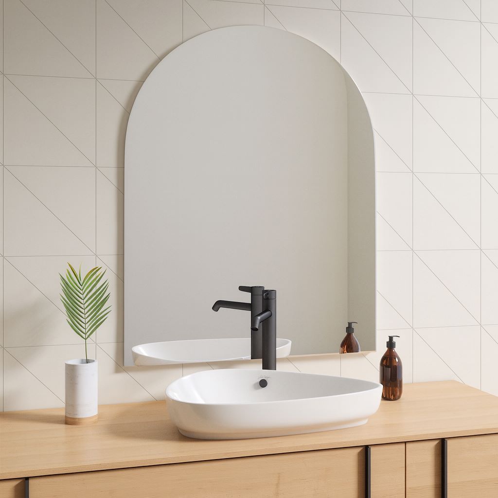 Kaari - Modern Arch mirror (80x100 cm)