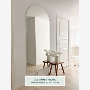 Kaari - Modern Arch Mirror (50x120cm)