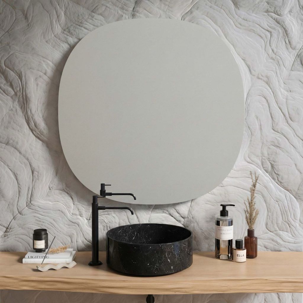 Cliff wall mirror (70 cm)