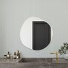 Stone wall mirror (70x70 cm)