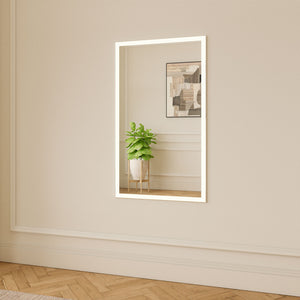 White Full Lux Mirror With Lights (120x70cm)