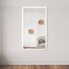 White Full Lux Mirror With Lights (140x70cm)