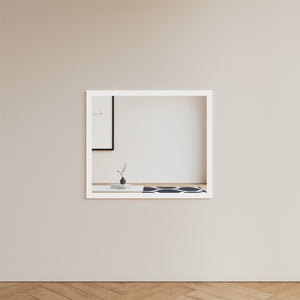 Vit Full Lux-spegel med Belysning (60x70cm)