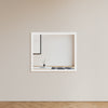 White Full Lux Mirror With Lights (60x70cm)