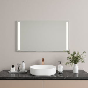 Size M Mirror With Lights And Backlight (120x70cm)