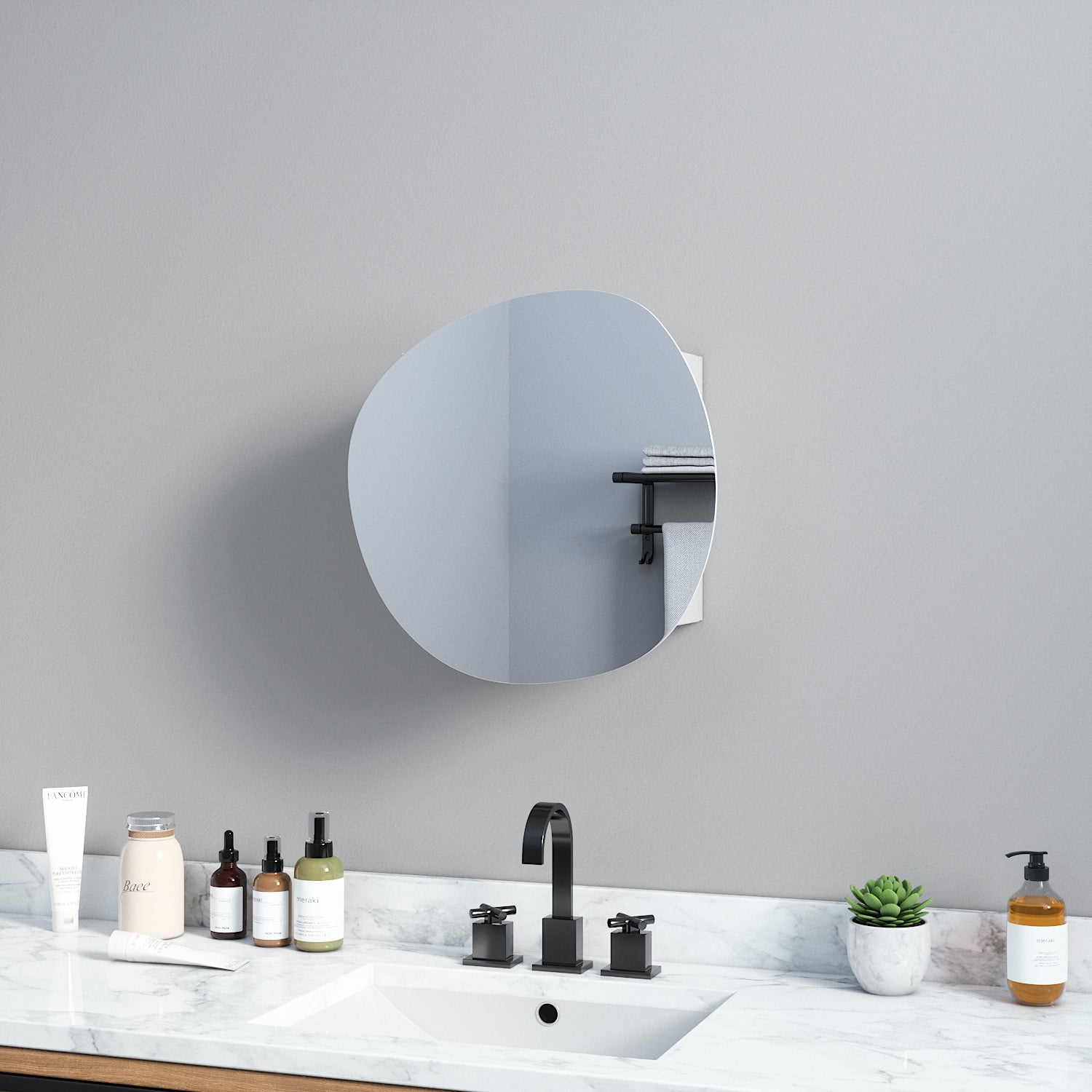 Spiegelschrank Stone (50 cm)